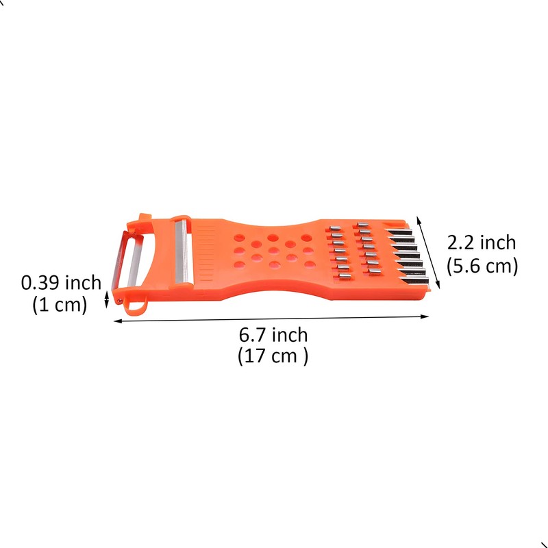 2Pcs handheld Plastic Multifunction Kitchen Peeler Grater Slicer Tool,for Vegetable,Fruit,Cucumber,Potato,Carrots,Cheese,Chef