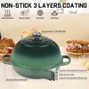 Enameled Cast Iron Bread Oven, Dutch Oven Pot with Lid