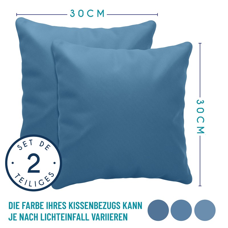 Dreamzie Pillowcases, 30 x 30 cm (Set of 2), 100%