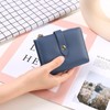 GAEKEAO Small Purses for Women Leather Bifold Women Wallet with