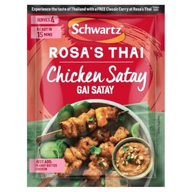 Schwartz Rosa's Thai Chicken Satay Recipe Mix 30g