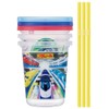 Skater SIH3ST-A Tumbler with Straw, 3 Pieces, 11.8 fl oz