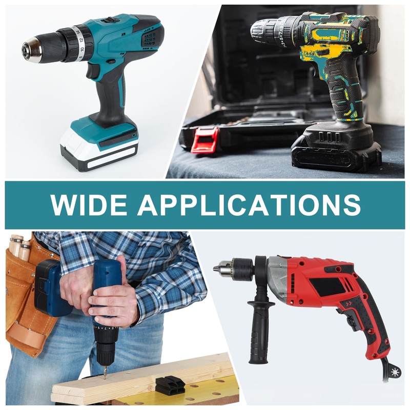 HARFINGTON 4pcs 3.2mm Drill Chucks Collet Bit 18mm Length Mini