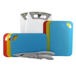 G&S Design 11-Piece Slice and Dice, Knives and Cutting Board Set