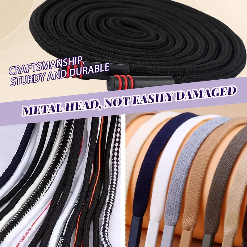 WALWAL 1 Pack 51 Inch Replacement Drawstrings Cotton Drawstring Cord,