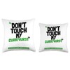 Don't Touch My CURRYWURST Throw Pillow