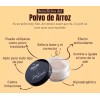 Sheló Nabel Polvo De Arroz Natural Y Fijador De Maquillaje,