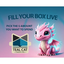 FIll your box live - Articulated Dragons, Figurines, Fidgets, minis and more - $15-$100:_$50 box