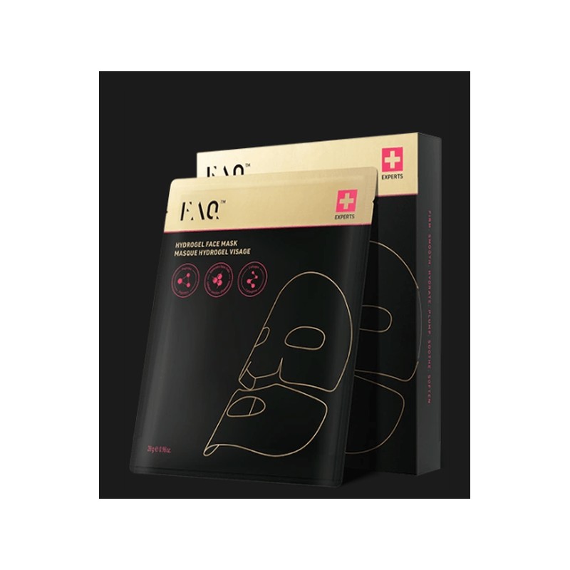 FOREO FAQ Glass Skin Collagen Hydrogel Face Mask 5 Pack