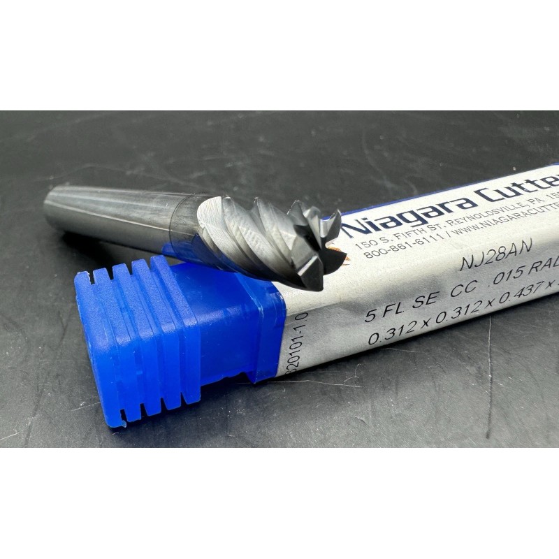 Niagara Cutter 5/16” Carbide CC End Mill - 5 Flute