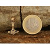 Kiss of Leather Dainty Thor's Hammer Pendant Bronze No. 59,