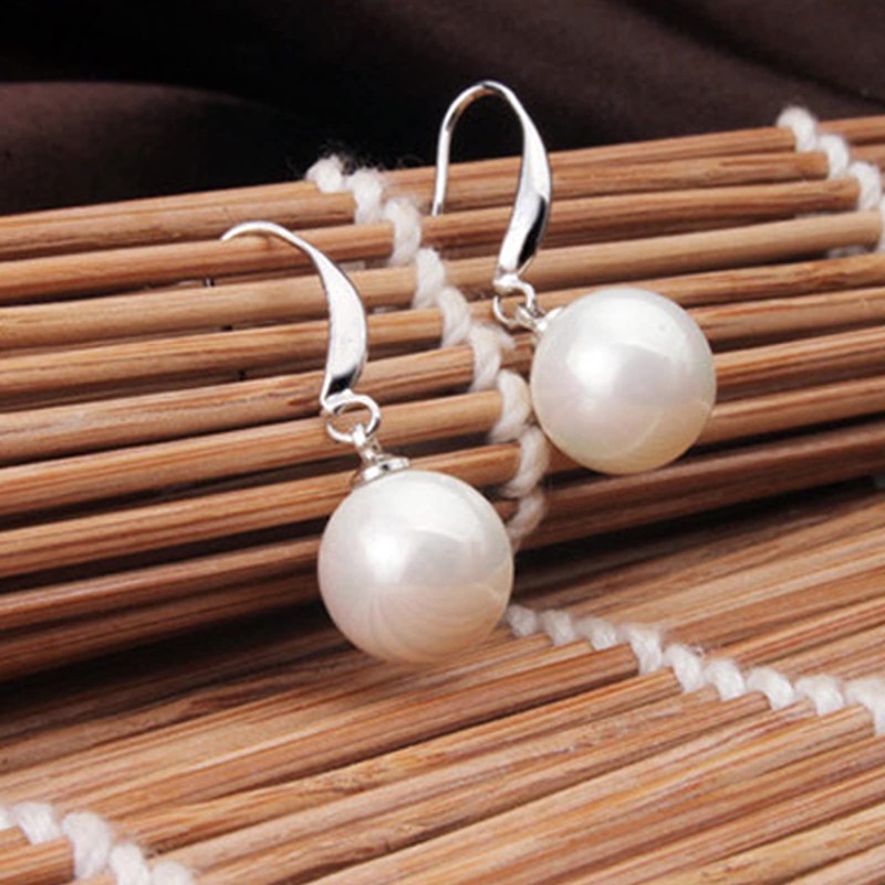 Pearl Necklace and Earring Set Faux Pearl Stud Earrings Pearl