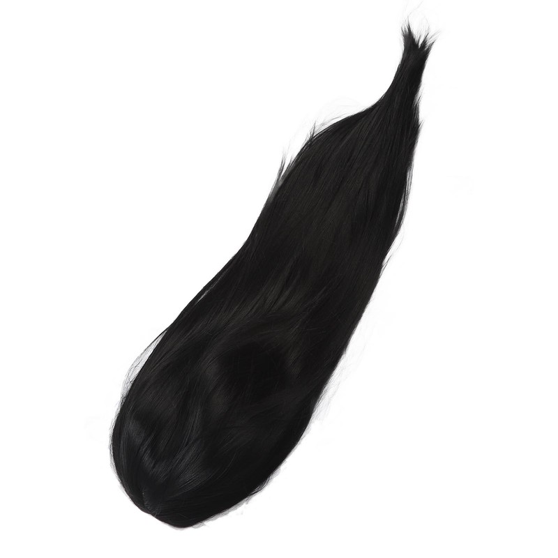 Black Long Straight Wig Women Hair Wig Comfortable Black Wig