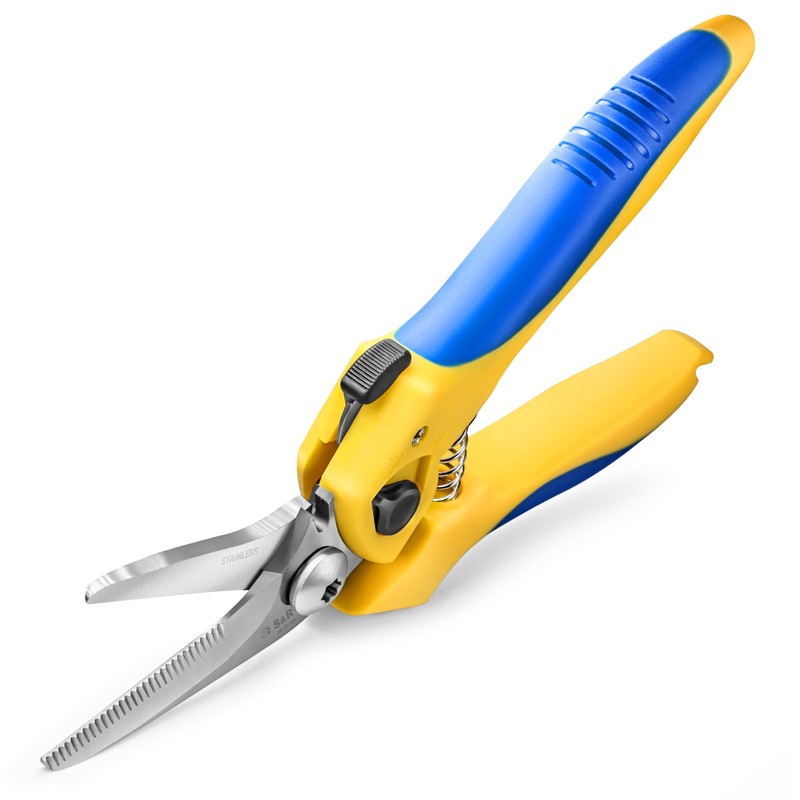 S&R Multipurpose Combination Scissors 200 mm, 50 mm Stainless Steel