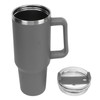 40oz Stainless Steel Vacuum Insulation Water Mug with Handle Straw