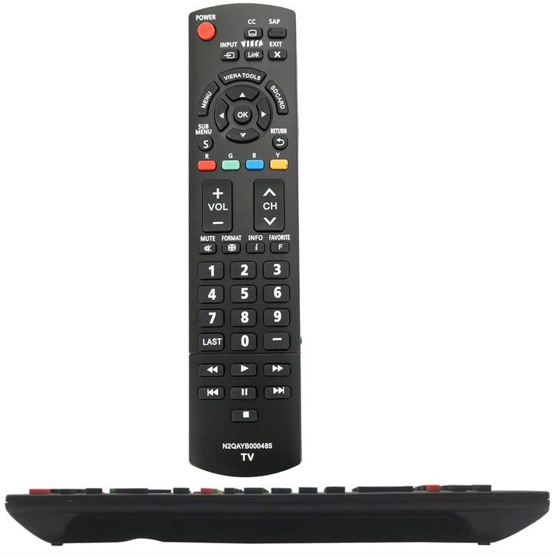 N2QAYB000485 Remote Control Replacement for Panasonic Plasma Viera LCD LED
