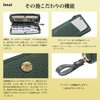 Balcos Women's Wallet, Genuine Leather, Green, Large Capacity, Long Wallet,