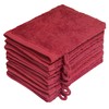 NatureMark Terry Cloth Wash Mitts, Pack of 10, Wash Cloth,