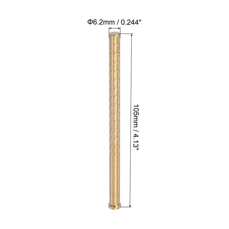 PATIKIL 350 Grain Archery Arrow Brass Insert, 12 Packs Insert