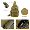 Huntvp Tactical Molle Chest Sling Pack Daypack Backpack Crossbody Bag