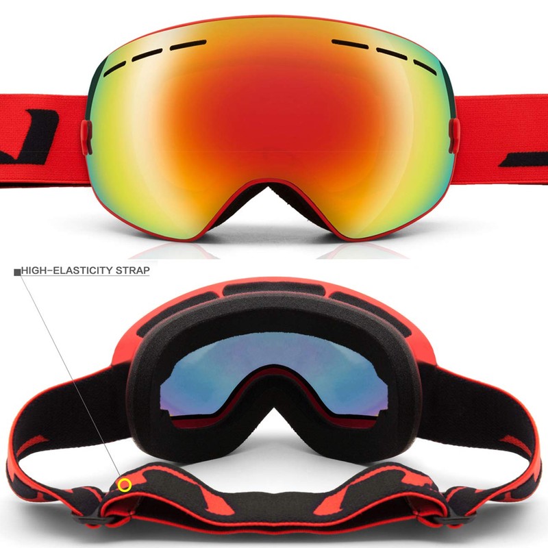 Juli Snowboard & Ski Goggles for Kids - Premium Snow