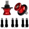 Bobbins Universal CNC Aluminium Stand Holder Red M6X1 M8X1.25 mm