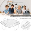 Air Fryer Rack Grilling Rack Stainless Steel Dehydrator Rack Multi-Purpose