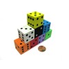 Koplow Games Assorted 25mm d6s Foam Dice