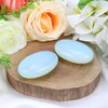 AWARDSEN 1 x 2.4 inch opal gemstones, large, crystal oval