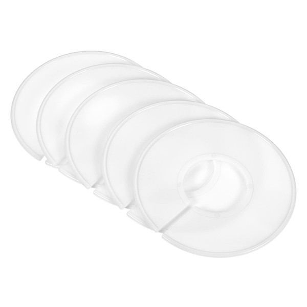 PATIKIL Clothes Dividers 10 Pcs Size Dividers Blank Clothes Rack