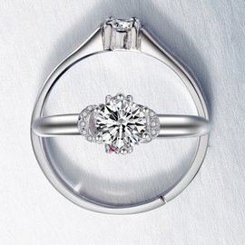 His Hers Couple Rings a Pair, Matching Wedding Rings Set Zircon Diamond Rings, Romantic Engagement Rings Love Relationship for Women's Men's Valentines Day, Anniversary Rings