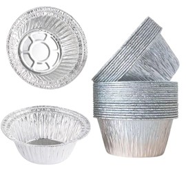 MaT Store Aluminum Pot, Disposable Aluminum Plate, Camping Pot, Nabe-yaki Udon, Ramen Pot (Set of 30)