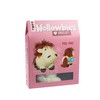 Wollowbies Pony Crochet Set: Instructions and Material for a Pony to Crochet Yourself. With Wooden Button and Fabric Labels for Customising. Finished Model Approx. 14 cm