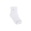 HALFMOON crew socks—pause, White, Small