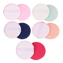 nullie Makeup Puff Foundation, Makeup Puff, Cushion Foundation, 5 Colors, 50 Piece Set