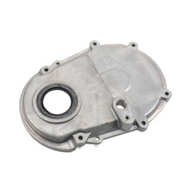 KarParts360 For Chevy Silverado 2500/3500 2004 2005 2006 2007 Timing Cover Front | Aluminum | 1.82 Inches Depth | 8 Pieces Mount Hole | 0.29 Inches Mount Hole Diameter