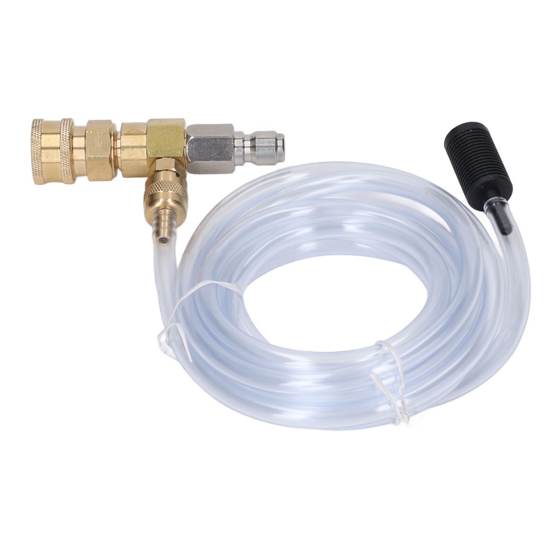 Chemical Injector Brass Stainless Adjustable Downstream Injector with 9.8ft Tube