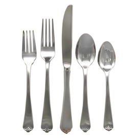 Wallace Lotus 18/8 Stainless Steel 5pc. Place Setting (Service for One)