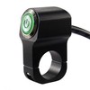 Motorcycle CNC Handlebar Kill Headlight Switch with Aluminium Alloy Push
