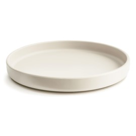 mushie Classic Silicone Suction Plate | BPA-Free Non-Slip Design (Ivory)