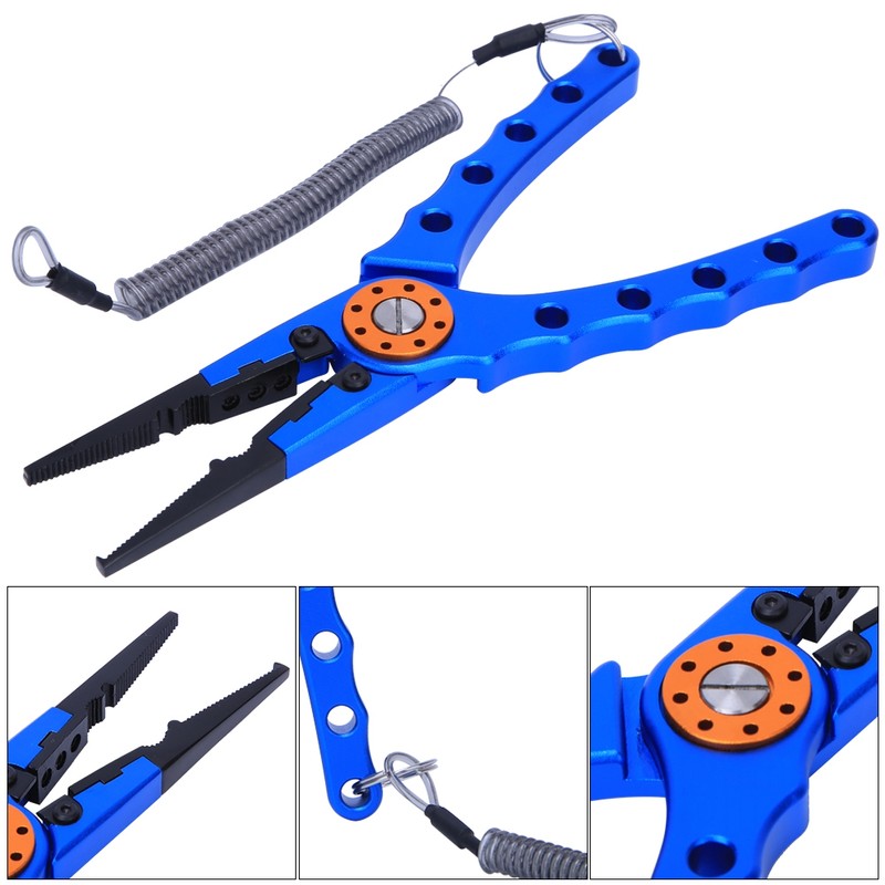 Aluminum Alloy Fishing Lure Pliers Fishing Control Clamp Fish Cutter