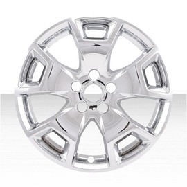 Set of 4 17" 5 Spoke Snap-On Wheel Skins for Ford Bronco Sport Base 2021-2024 - Chrome
