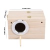 Jenngaoo Bird Breeding Box, Wooden Bird House with Rest Area,