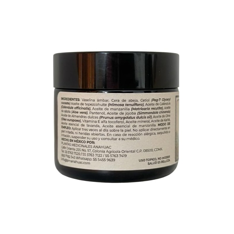 Pomada de Tepezcohuite Calma Reparadora 45 g