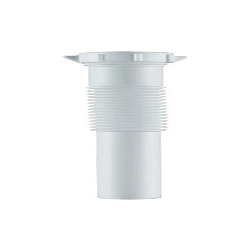 Plumb Craft 7681000N 1-1/4-Inch Flexible Tailpiece, White
