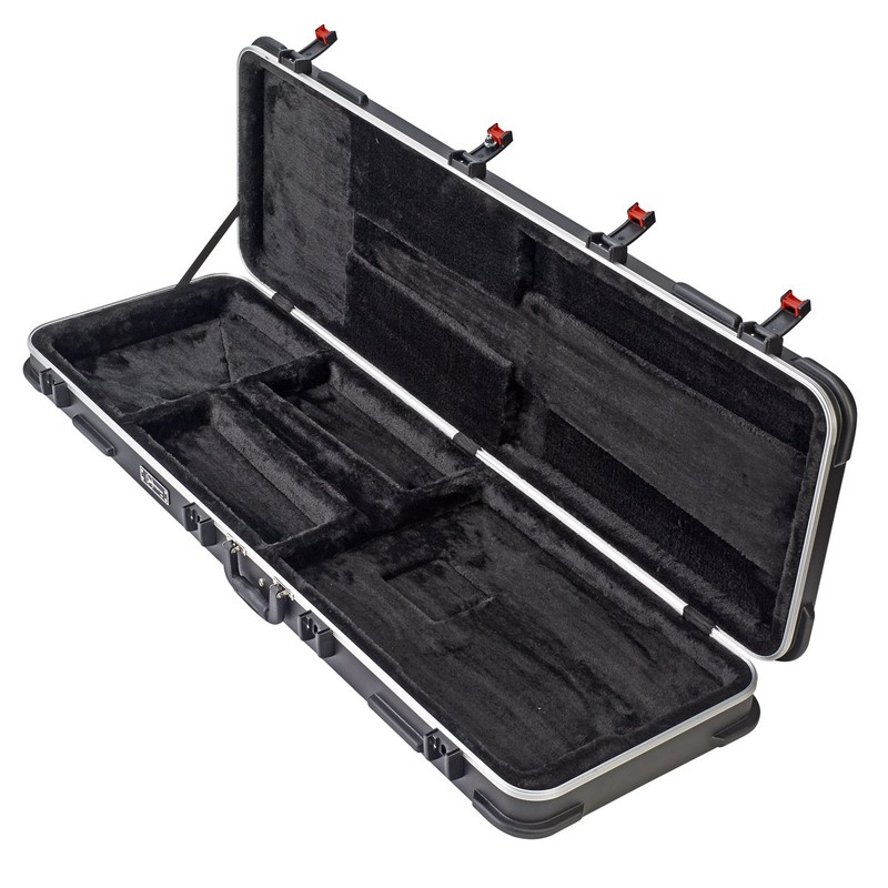 ProRockGear Deluxe TSA ABS Rectangular Electric Bass Case
