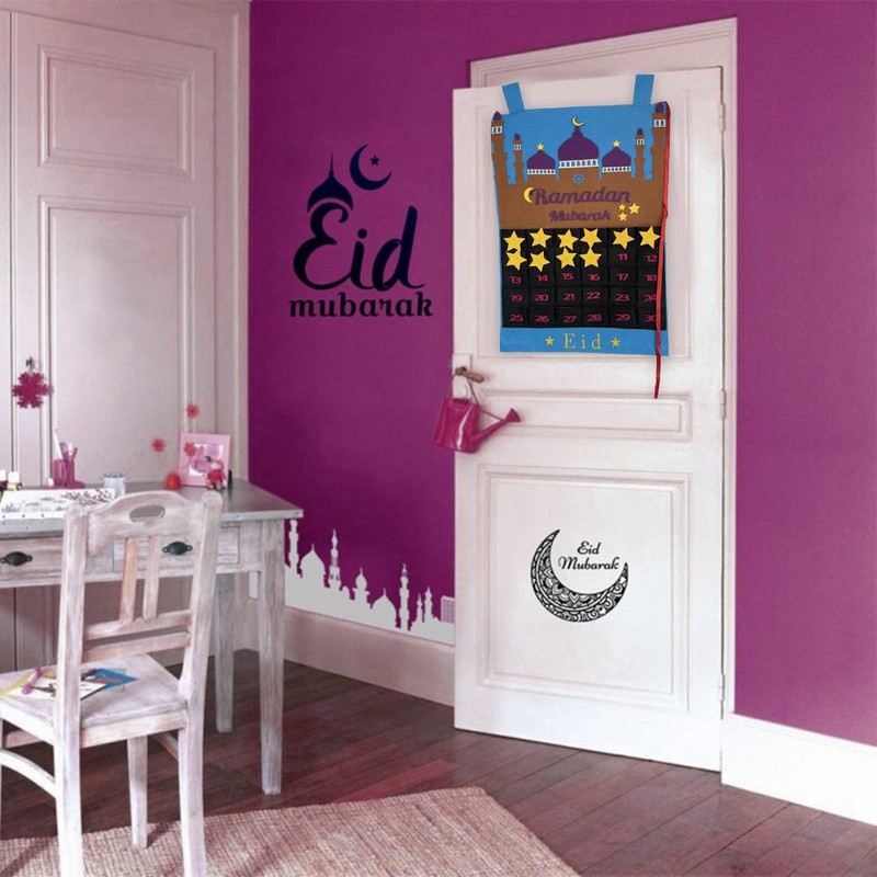 Ramadan Calendar Eid Mubarak Hanging Countdown Calendar Advent Calendar 2021