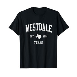 Westdale TX Vintage Athletic Sports JS01 T-Shirt