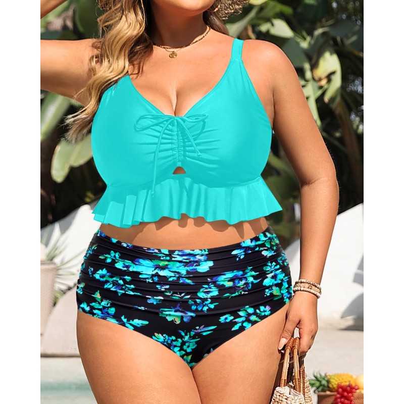 Daci - Traje de baño de dos piezas para mujer,