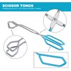 MSY BIGSUNNY Stainless Steel Scissor Tongs Heavy Duty Cooking Tongs
